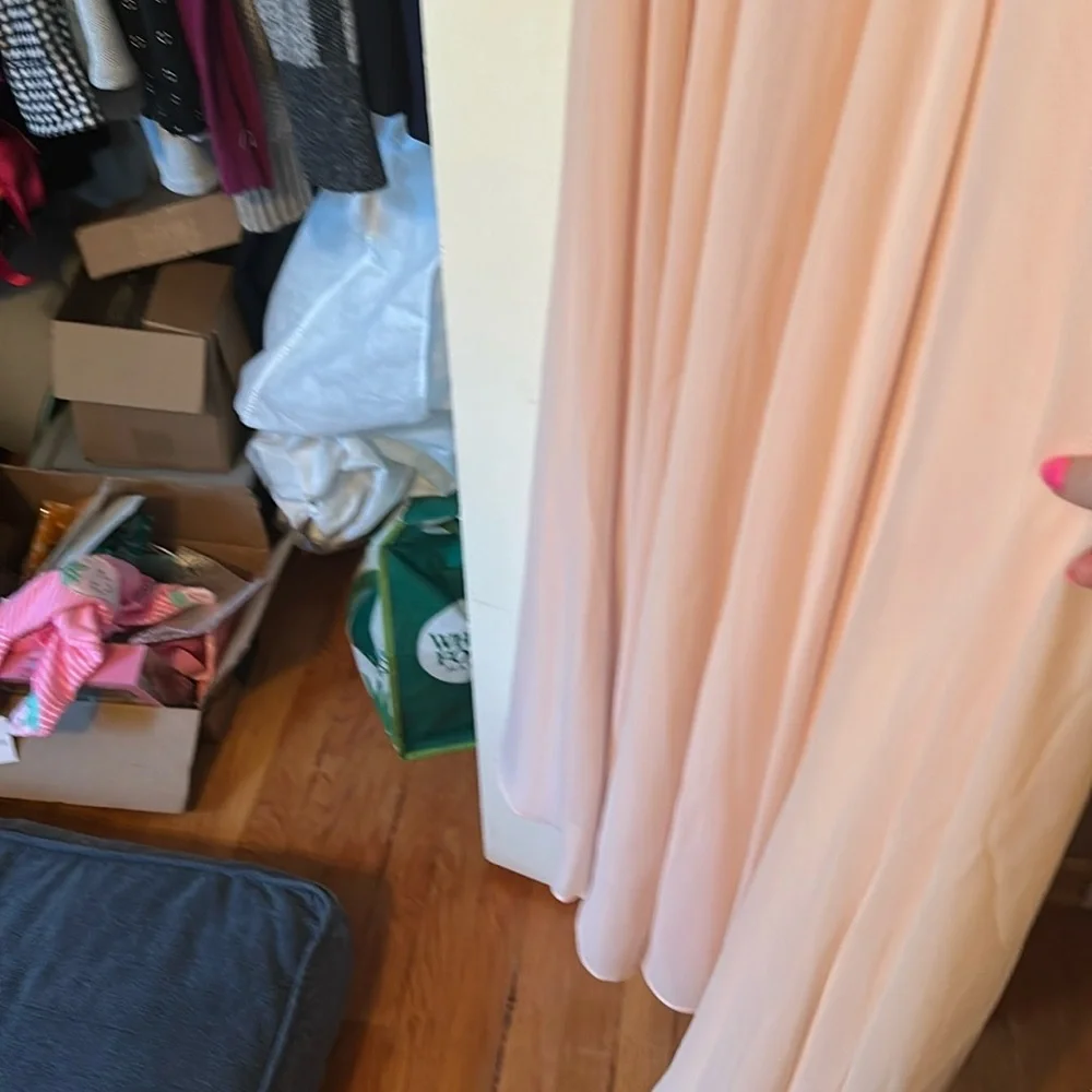 Elegant Pink Evening Gown - Picture 8 of 9